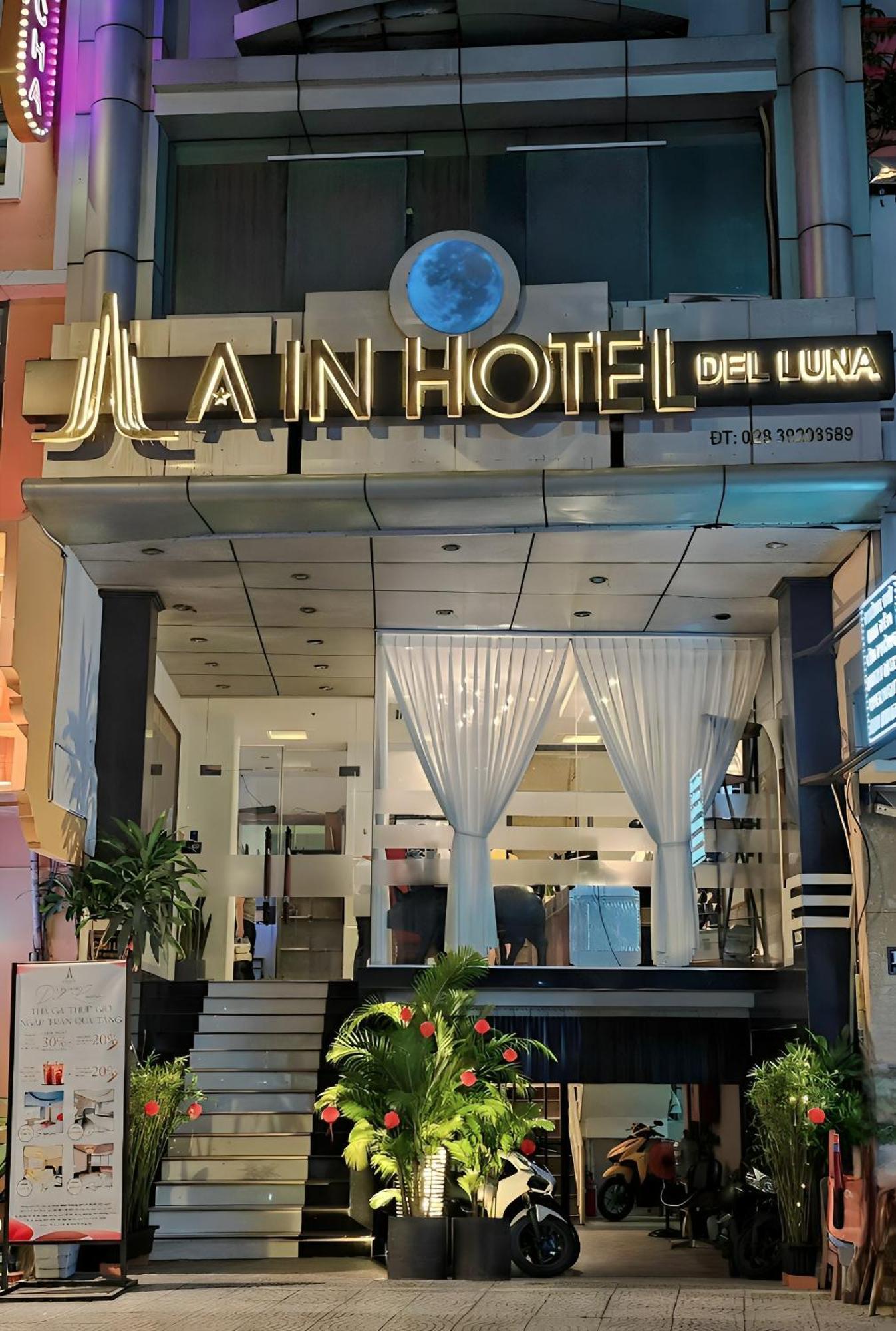 A In Hotel Del Luna ホーチミン市 エクステリア 写真