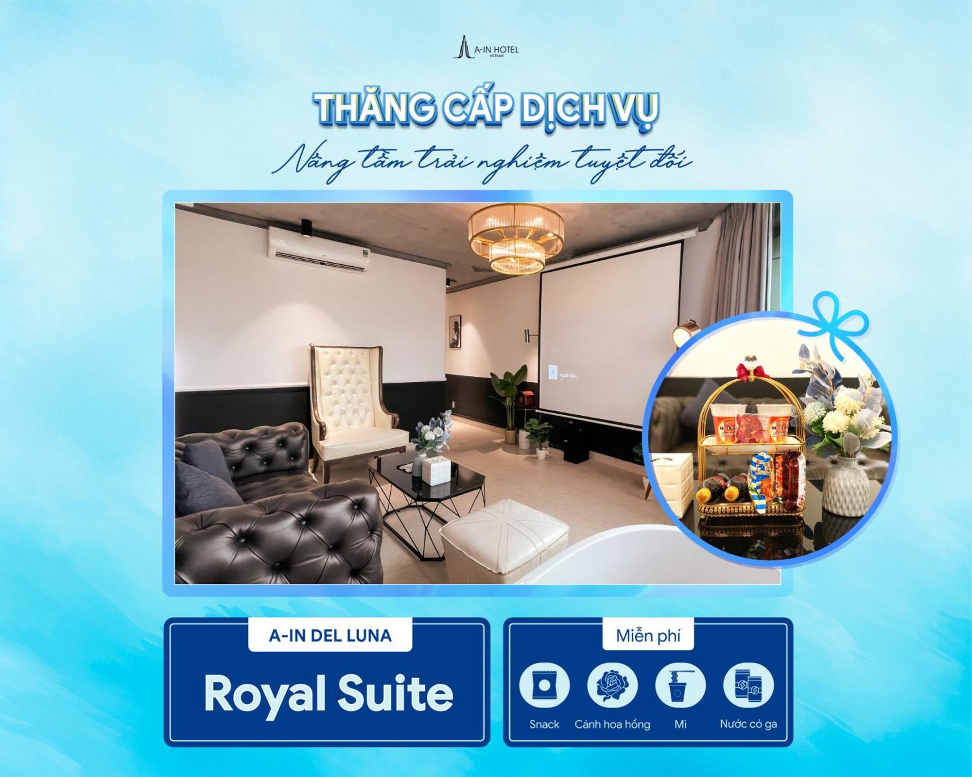 A In Hotel Del Luna ホーチミン市 エクステリア 写真